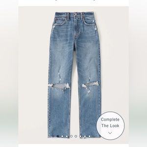 Ultra High Rise 90s Straight Jean